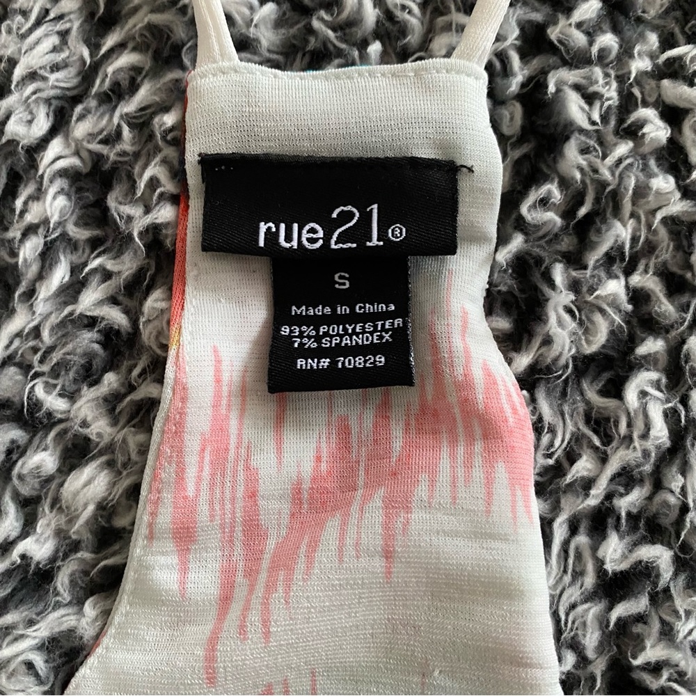 Multi Color Rue21 Tank Top Small - Picture 5 of 5